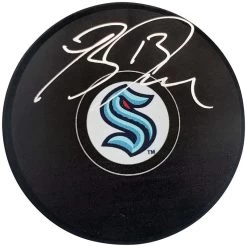 Brandon Tanev Autographed Official Seattle Kraken Logo Hockey Puck Fanatics