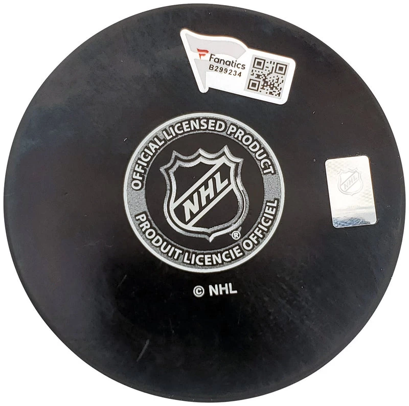 Haydn Fleury Autographed Official Seattle Kraken Logo Hockey Puck Fanatics 4 Haydn Fleury Autographed Official Seattle Kraken Logo Hockey Puck Fanatics - Image 2