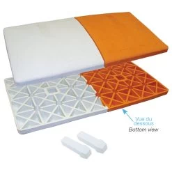 1er But Double En Caoutchouc Moulé