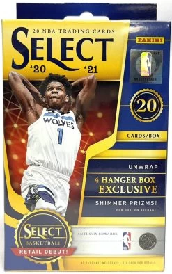 2020 Panini Select NBA Basketball Trading Card Hanger Box