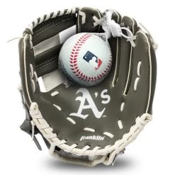 Franklin Oakland A's MLB® Team Glove And Ball Set