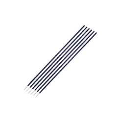 Set Of 6 Coaching Sticks, Blue