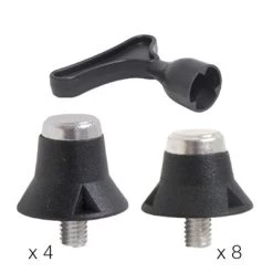 12 Soccer Spike Cleats 8 X 1 / 2" (13 Mm) 4 X 5 / 8" (16 Mm)