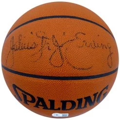 Julius "Dr. J" Erving Autographed Official Spalding Basketball Philadelphia 76ers Beckett