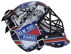 Fanatics Henrik Lundqvist New York Rangers Autographed Mini Goalie Mask