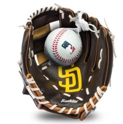 Franklin San Diego Padres MLB® Team Glove And Ball Set