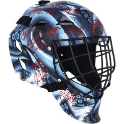 Fanatics Seattle Kraken Autographed Replica Full-Size Goalie Mask With 24 Signatures - Limited Edition Of 32