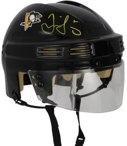Fanatics Jaromir Jagr Pittsburgh Penguins Autographed Black Mini Helmet
