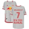 Fanatics New York Red Bulls Patrick Seagrist Autographed Game Used #7 Gray Jersey FA -Ball Shop ps 400x@2x