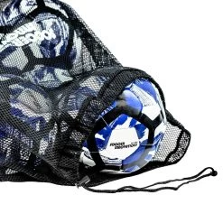 SOCCER BALL MESH BAG -Ball Shop soccer ball mesh bag with drawstring closure 03413.1679959882